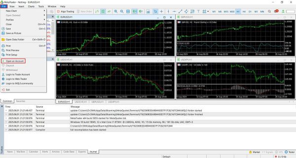 آموزش افتتاح حساب دمو متاتریدر از 0 تا 100 3 افتتاح حساب دمو متاتریدر