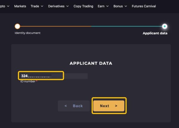 صرافی ال بانک (Lbank) چیست؟ + آموزش ثبت نام و ترید 16 آپلود مدارک در صرافی L Bank