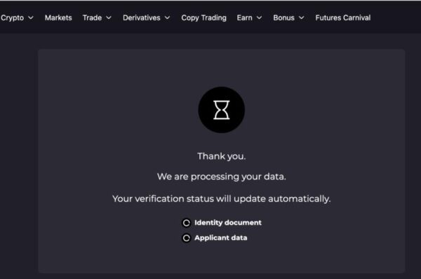 صرافی ال بانک (Lbank) چیست؟ + آموزش ثبت نام و ترید 18 آپلود مدارک در صرافی L Bank