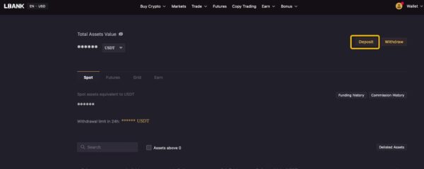صرافی ال بانک (Lbank) چیست؟ + آموزش ثبت نام و ترید 24 واریز به صرافی ال بانک