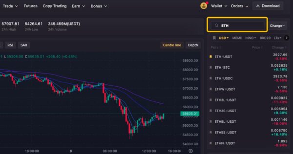 صرافی ال بانک (Lbank) چیست؟ + آموزش ثبت نام و ترید 28 انتخاب جفت معاملاتی در L Bank