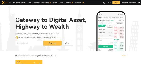 صرافی XT (ایکس تی): معرفی + نقد و بررسی کامل 2 ثبت نام در صرافی ایکس تی