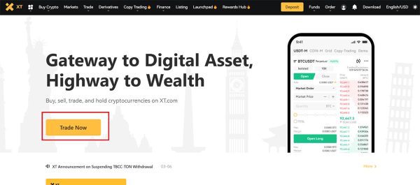 صرافی XT (ایکس تی): معرفی + نقد و بررسی کامل 58 انتخاب گزینه Trade Now در صرافی ایکس تی