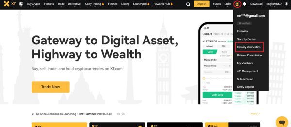 صرافی XT (ایکس تی): معرفی + نقد و بررسی کامل 10 تایید هویت در صرافی ایکس تی