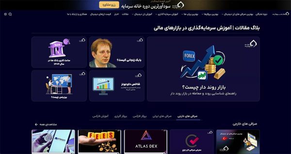 سایت خانه سرمایه، جزو بهترین سایت آموزش فارکس