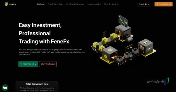 9 تا از بهترین پراپ تریدینگ برای ایرانیان 10 شرکت FeneFX