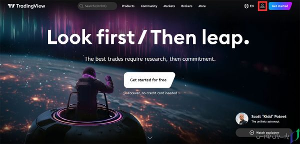 نحوه نمایش شاخص ترس و طمع در تریدینگ ویو