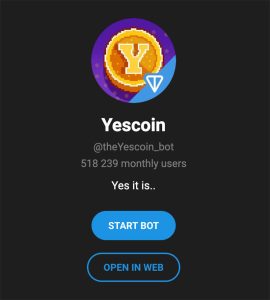 ایردراپ Yescoin