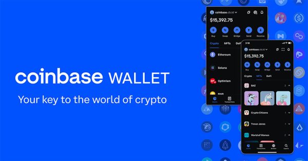 کیف پول Coinbase Wallet، جزو بهترین کیف پول بیت کوین